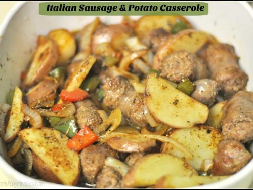 Sausage best sale potato casserole