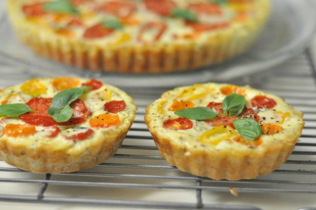 https://www.thegratefulgirlcooks.com/tomato-basil-three-cheese-tart/