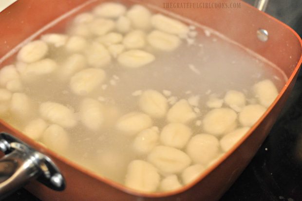 Chicken, Parmesan & Spinach Gnocchi / The Grateful Girl Cooks!