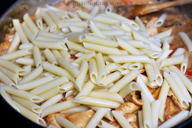 Cajun Chicken Pasta / The Grateful Girl Cooks!