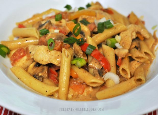 Cajun Chicken Pasta / The Grateful Girl Cooks!