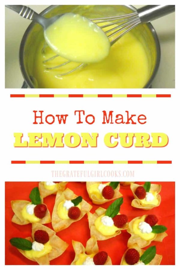 Check out this easy tutorial on how to make your own lemon curd from scratch! It's a perfect topping or filling for desserts, pancakes, waffles, etc.