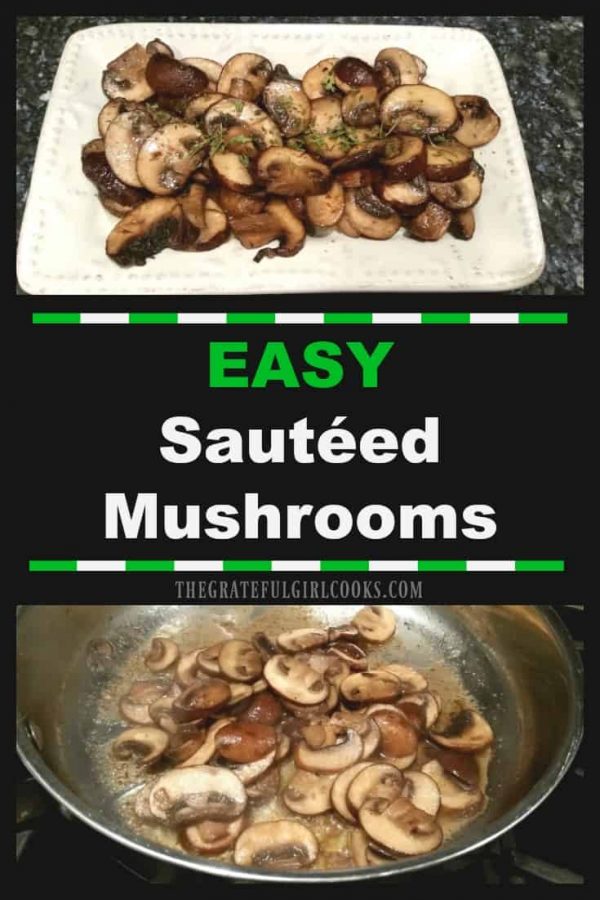 Easy Sautéed Mushrooms