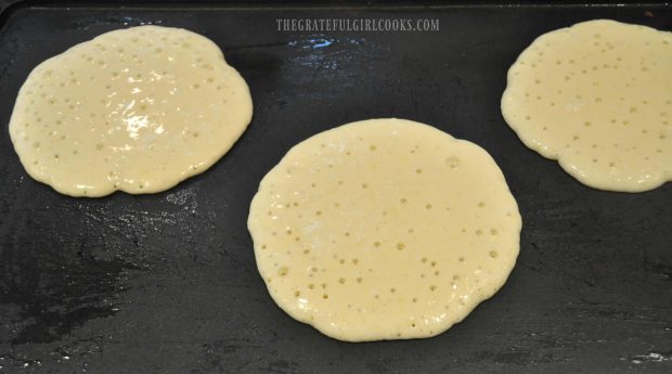 Lemon Ricotta Pancakes / The Grateful Girl Cooks!