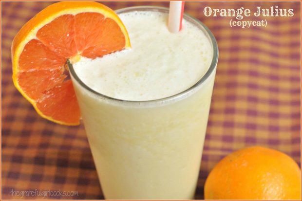 You might also enjoy this Orange Julius (copycat).