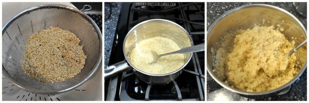 Southwest Quinoa Salad / The Grateful Girl Cooks!