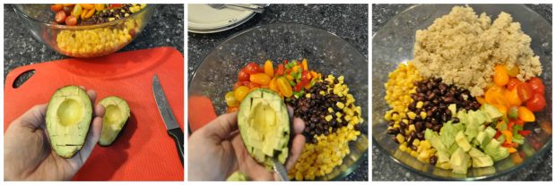 Southwest Quinoa Salad / The Grateful Girl Cooks!