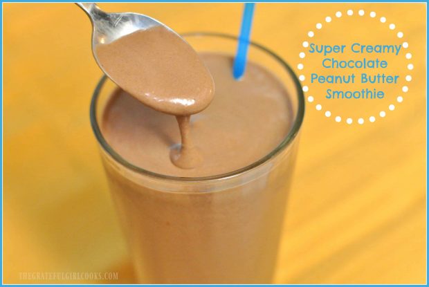 This Super Creamy Chocolate Peanut Butter Smoothie is another smoothie that is delicious.