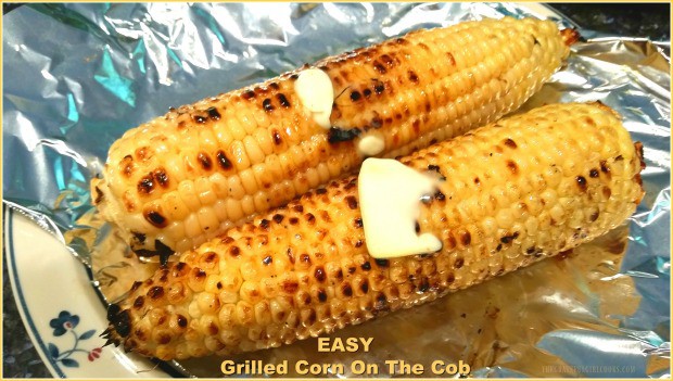 Grilled corn on the cob (on the BBQ) is super easy to make, delicious, and is a great way to keep your kitchen cool during hot summer days, by cooking outside!