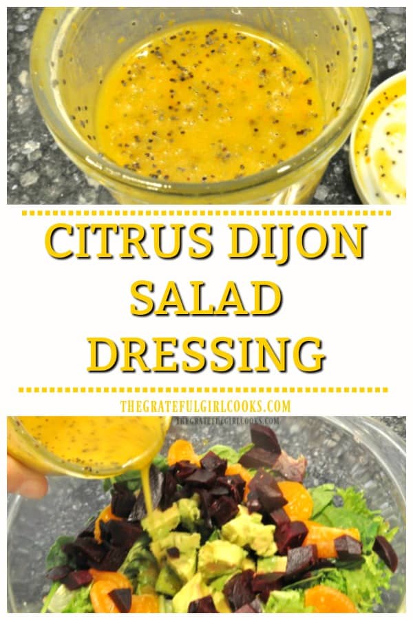 Citrus Dijon Salad Dressing