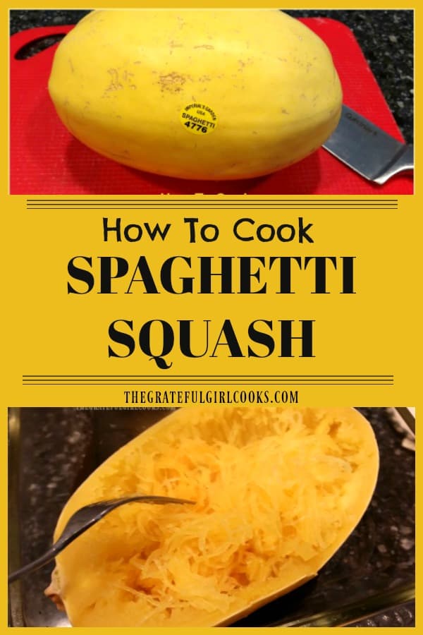 This easy tutorial for how to cook spaghetti squash makes it simple to prepare this vegetable dish, which can also be used as a substitute for pasta!