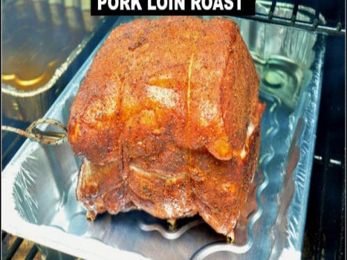Traeger Smoked Pork Loin Roast The