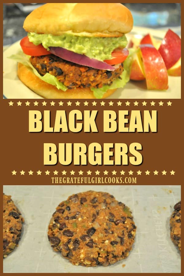 Looking for a recipe for fantastic tasting black bean burgers, that vegetarians and meat lovers both will LOVE? Look no further - here it is!