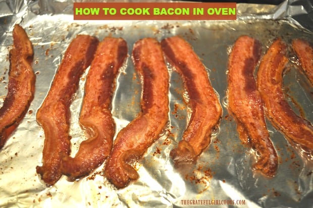 Do you know how to cook bacon in an oven? This method makes it INCREDIBLY EASY to make "practically hands-free", perfect bacon every time!