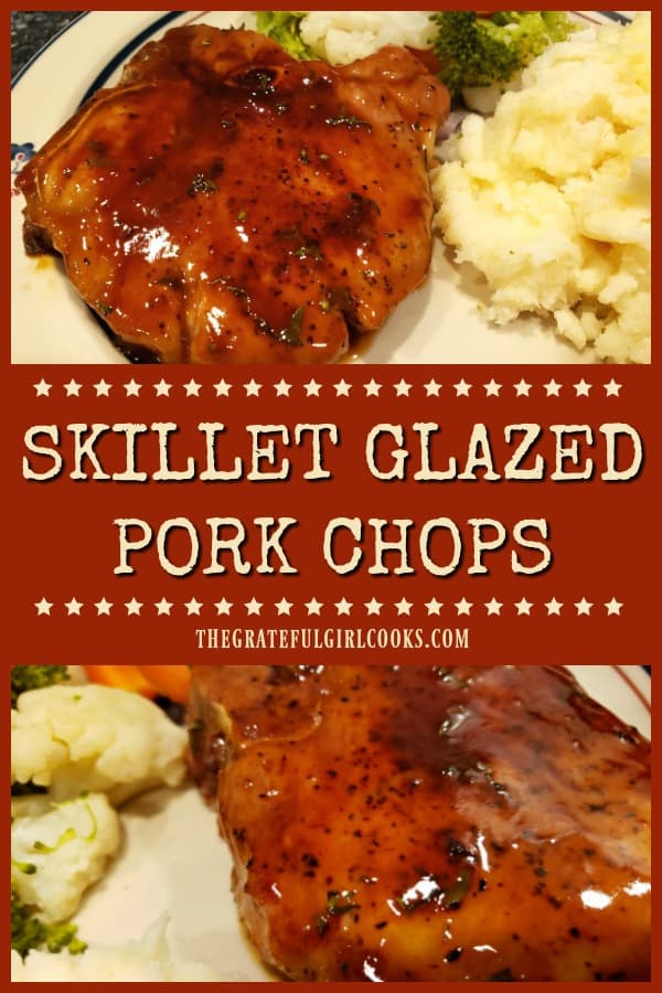 Skillet Glazed Pork Chops