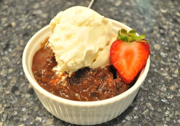 Traeger Grilled Chocolate Lava Cake / The Grateful Girl Cooks!
