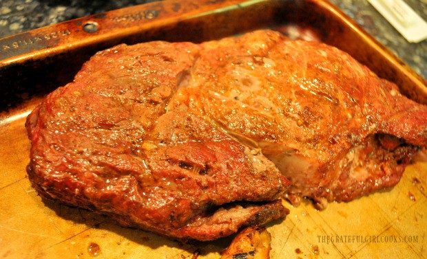 Smoked chili rib eye steaks are grilled on high temps after resting, to finish!