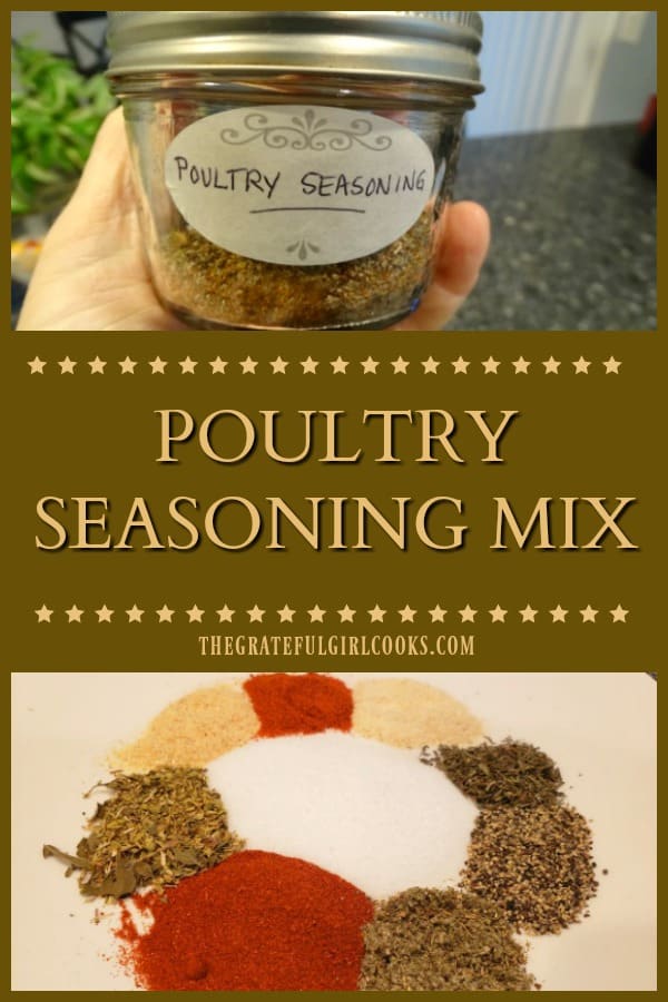 Simple Poultry Seasoning Recipe