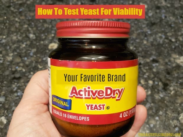 Trying to figure out if your dry yeast is still good for baking? It's really simple to learn how to test yeast for viability in about 10 minutes.
