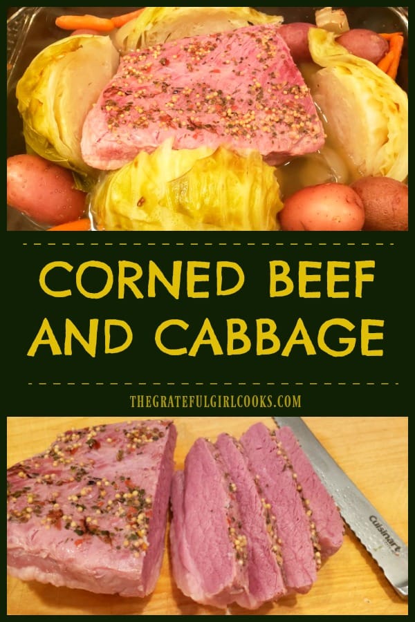 What's more Irish than Corned Beef and Cabbage? Baked with cabbage, red potatoes, carrots and onions, this St. Patrick's Day meal is yummy!