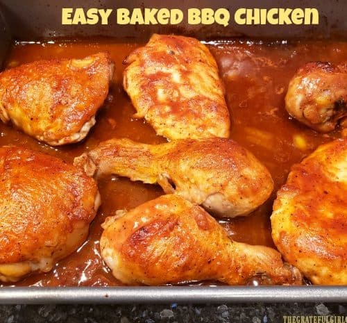 Easy Baked BBQ Chicken