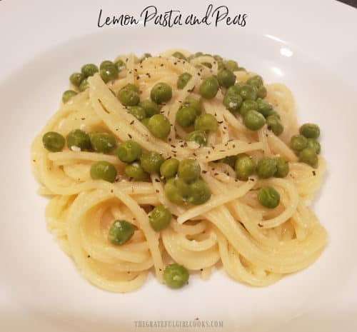 Lemon Spaghetti {20-Minute Meal!} - Two Peas & Their Pod