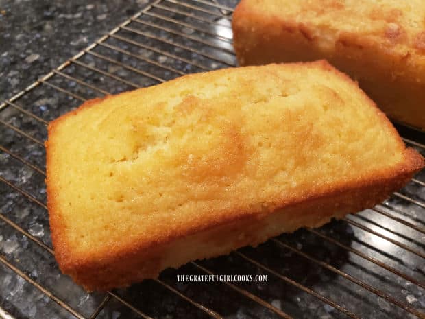 Pound cake discount pan size