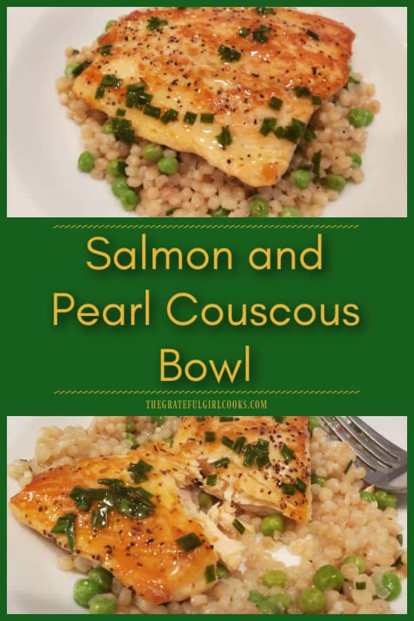 Salmon and Pearl Couscous Bowl