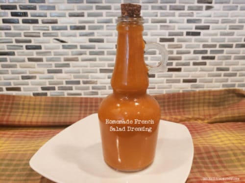Homemade French Salad Dressing / The Grateful Girl Cooks!
