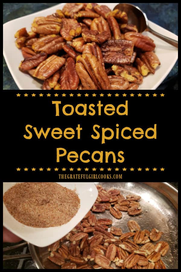 Toasted Sweet Spiced Pecans