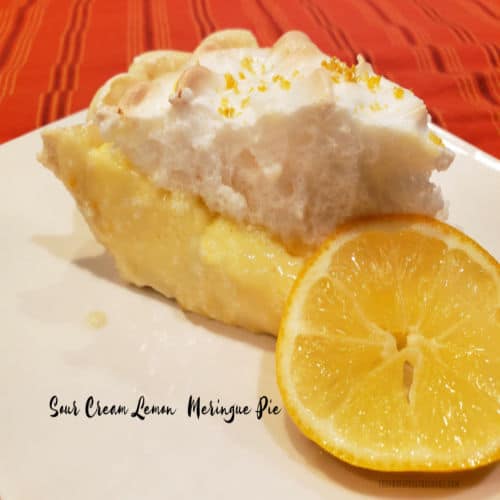 Sour Cream Lemon Meringue Pie The Grateful Girl Cooks!
