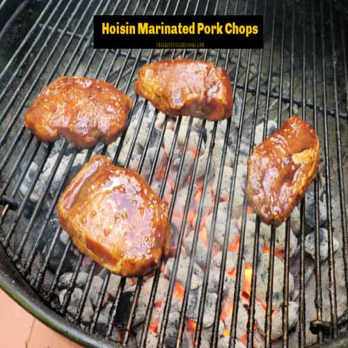 Hoisin Marinated Pork Chops - The Grateful Girl Cooks!