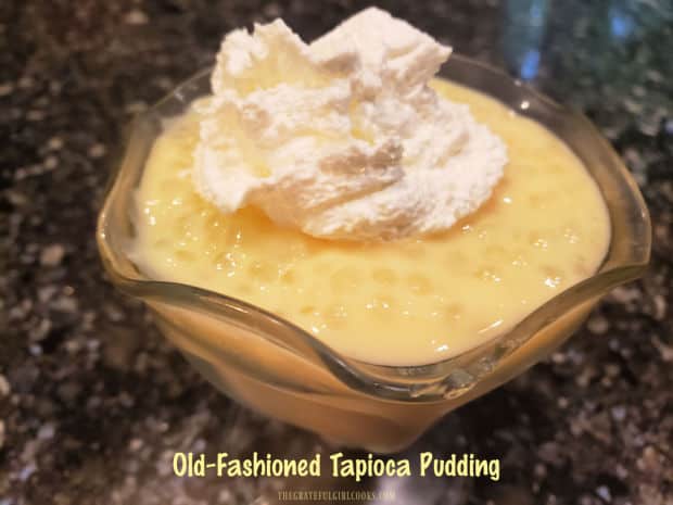 Make 4 servings of delicious Old-Fashioned Tapioca Pudding from scratch! Rich and creamy, you're going to love this classic dessert!