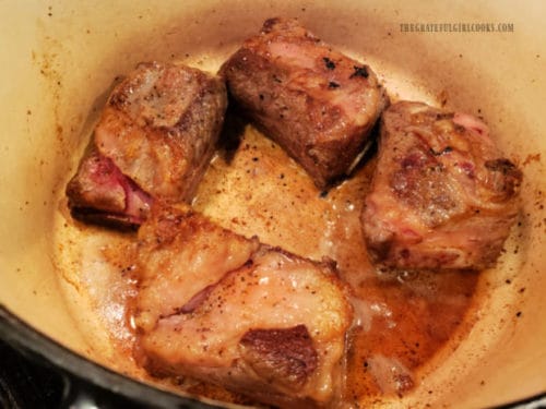 Beef Short Ribs for Two - The Grateful Girl Cooks!