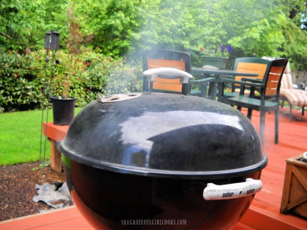 Cajun-seasoned burger patties can be cooked on an outside BBQ.