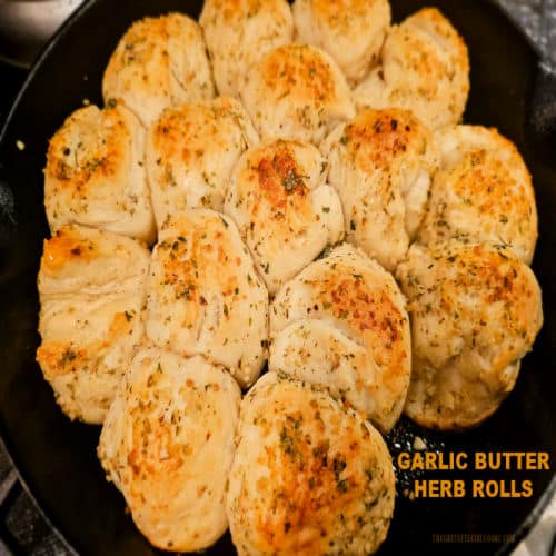 Garlic Butter Herb Rolls The Grateful Girl Cooks!