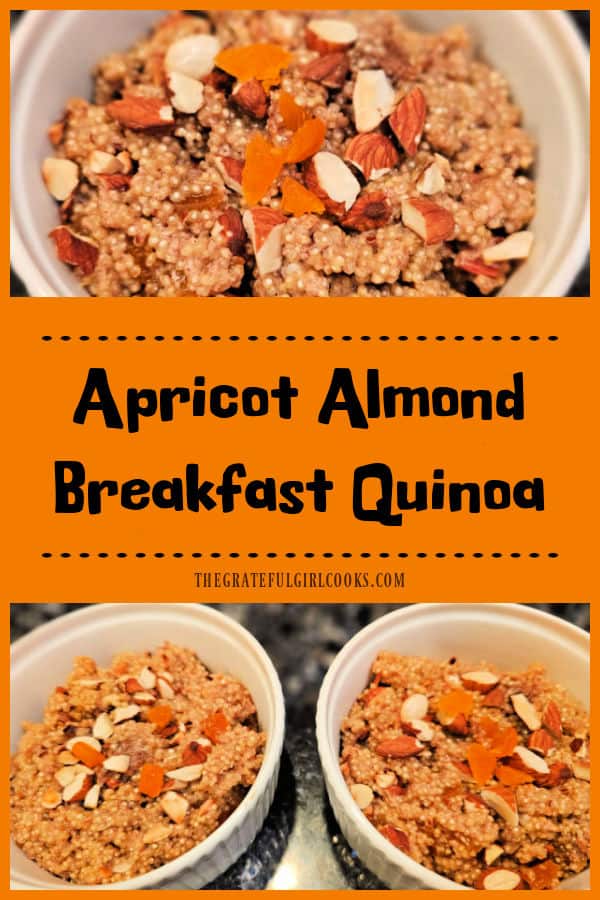 Apricot Almond Breakfast Quinoa
