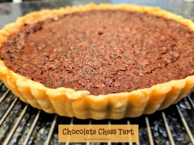 Make a classic, decadent Chocolate Chess Tart for those you love! This dense, fudge-like tart is easy to make and can be made as a pie, too!