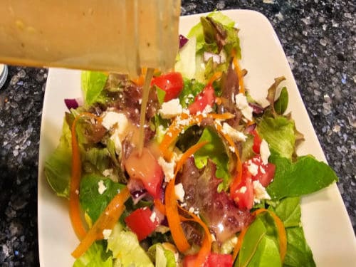 green salad with honey mustard dressing Green Linen Blend Halter Midi Dress  Mint Velvet