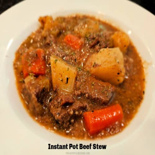 Instant Pot Beef Stew The Grateful Girl Cooks!