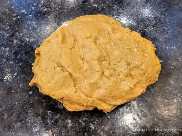 Oatmeal Molasses Dinner Rolls - The Grateful Girl Cooks! Dough is turned out into a well-greased large bowl and refrigerated for 2 hours.