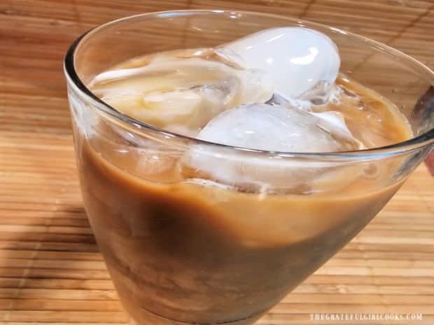 Thai Iced Coffee - The Grateful Girl Cooks! Thai Iced Coffee is a sweet, robust cold drink and it's delicious.