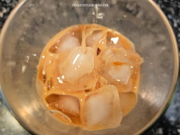 Thai Iced Coffee - The Grateful Girl Cooks! A cup full of Thai Iced Coffee is a refreshing beverage!