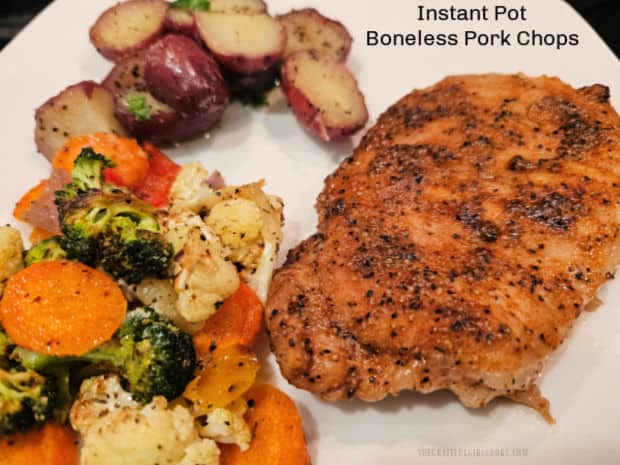 Instant Pot Boneless Pork Chops