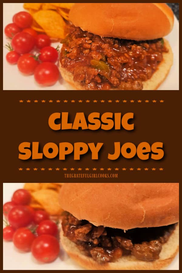 Classic Sloppy Joes