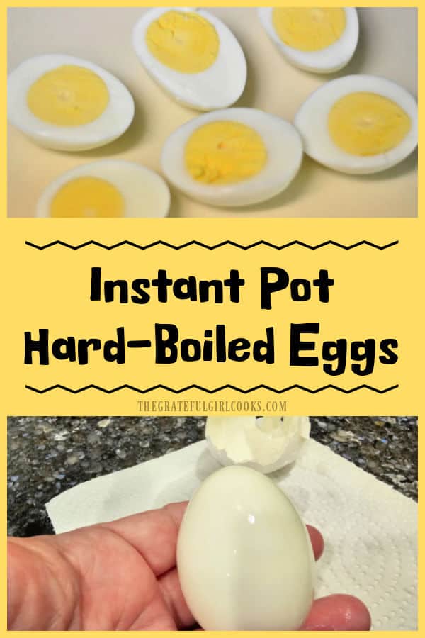 Want to make Instant Pot Hard-Boiled Eggs? Using this kitchen appliance makes it very easy to hard-boil eggs to eat or use in other dishes.