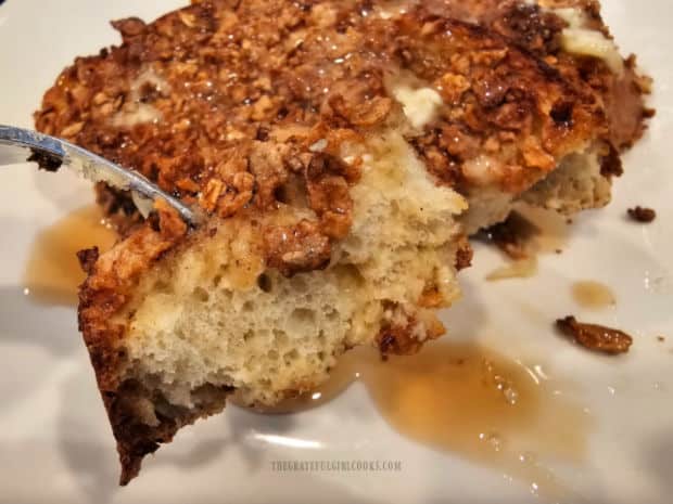 I love using classic challah bread to make crunchy French Toast.