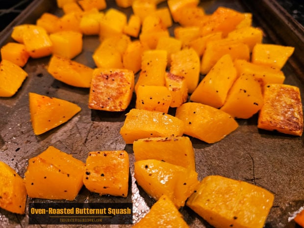 Oven-Roasted Butternut Squash - The Grateful Girl Cooks! Oven-Roasted Butternut Squash is a simple way to prepare and enjoy squash "as is", or it can be added to salads, risotto and other dishes.