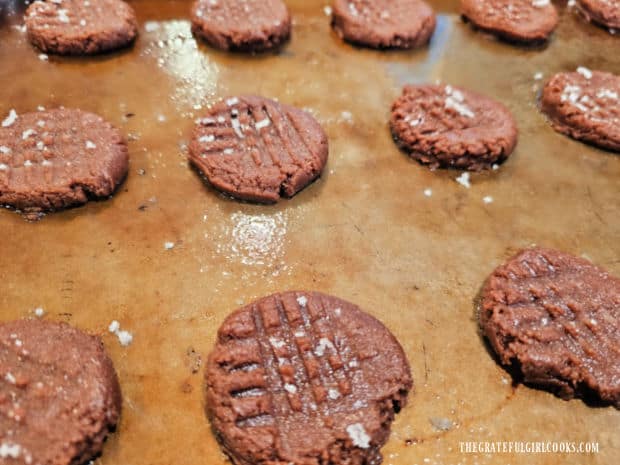 Peanut Butter and Nutella Cookies - The Grateful Girl Cooks! Peanut Butter and Nutella Cookies ready to be baked.