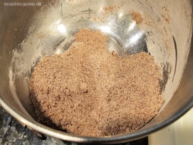 Fajita Seasoning Mix - The Grateful Girl Cooks! Spices are combined in bowl and stirred until it is lump-free.